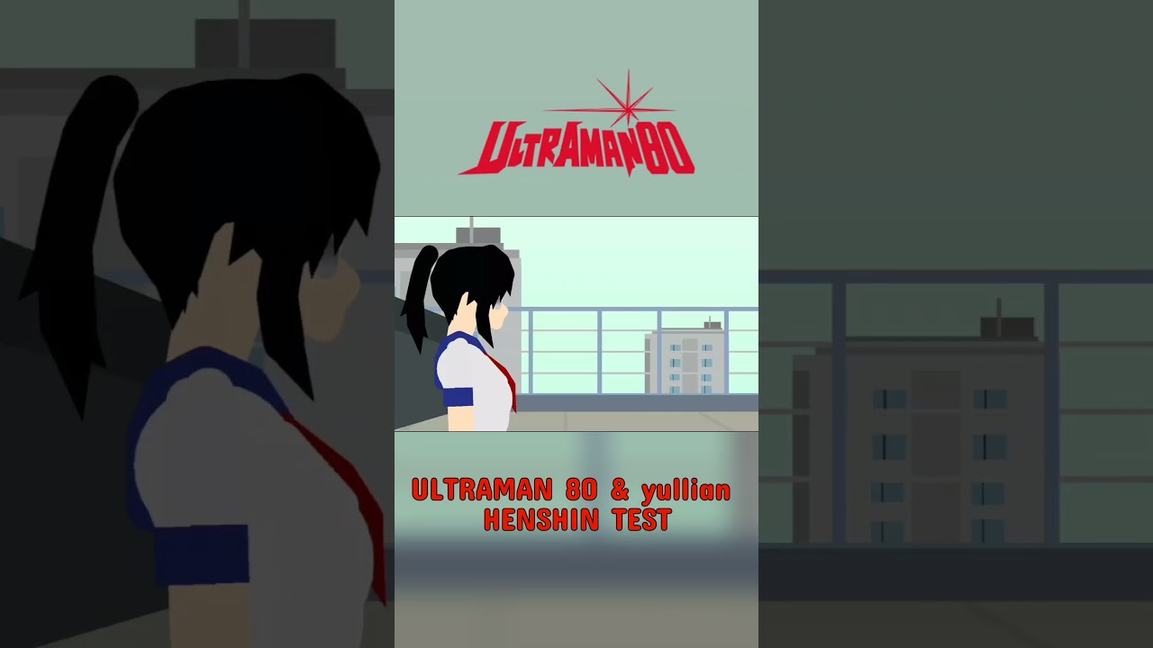 Ultraman 80 & yullian henshin animation #ultraman #sticknodes #shorts #ultraman80