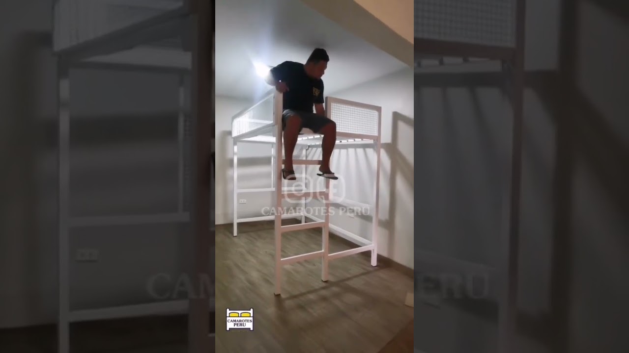 As&iacute; se arma una CAMA ALTA, DIY como armar un camarote elevado.  #camaalta #estilomoderno #camas