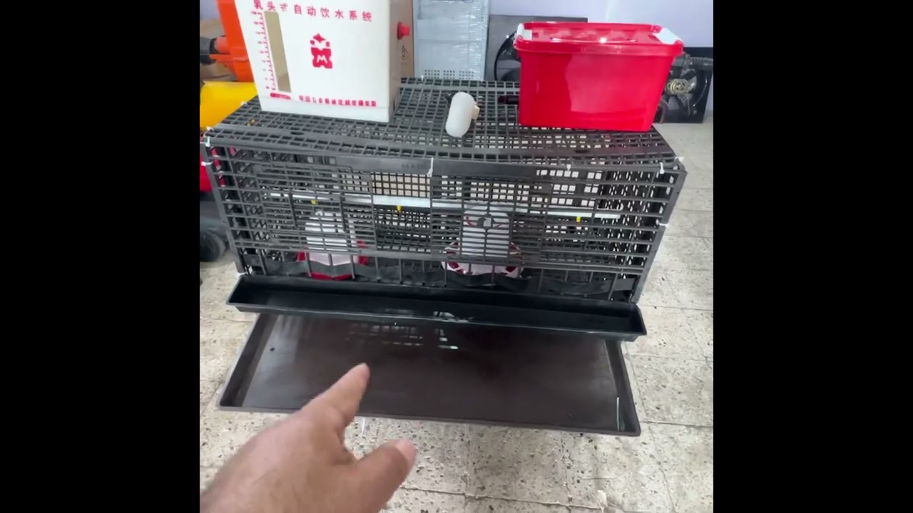 بطاريه الفراخ ٢ دور بلاستيك للتربيه المنزليه عدد ٢٠ دجاجه الكل هيربي فراخ الشرح في الوصف