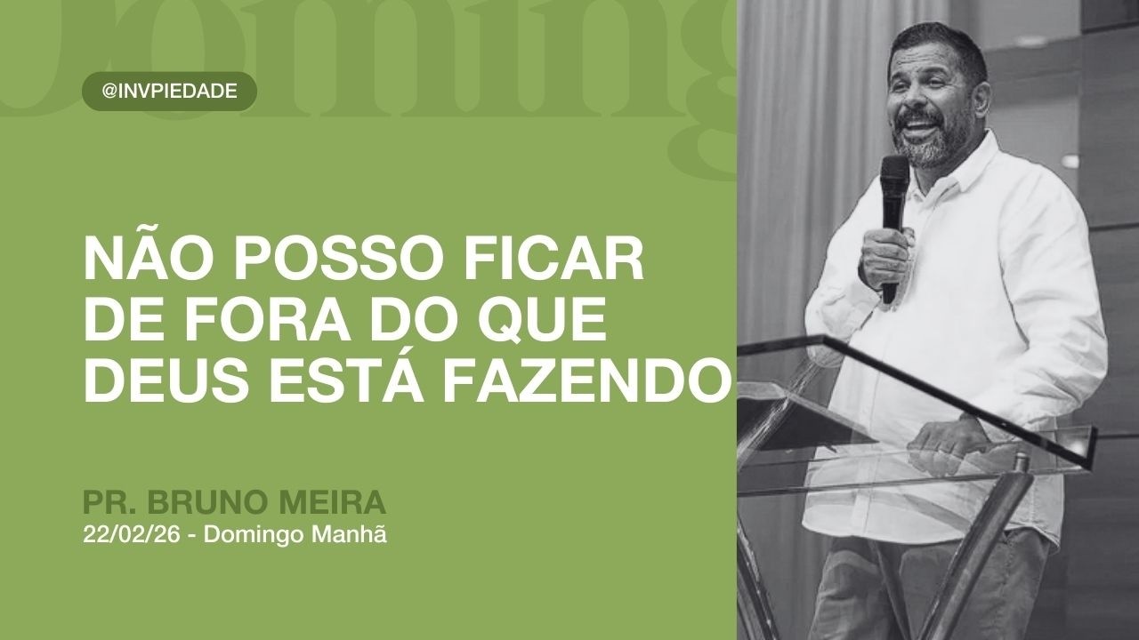 Avance Day - Não posso ficar de fora do que Deus está fazendo | Pastor Bruno Meira