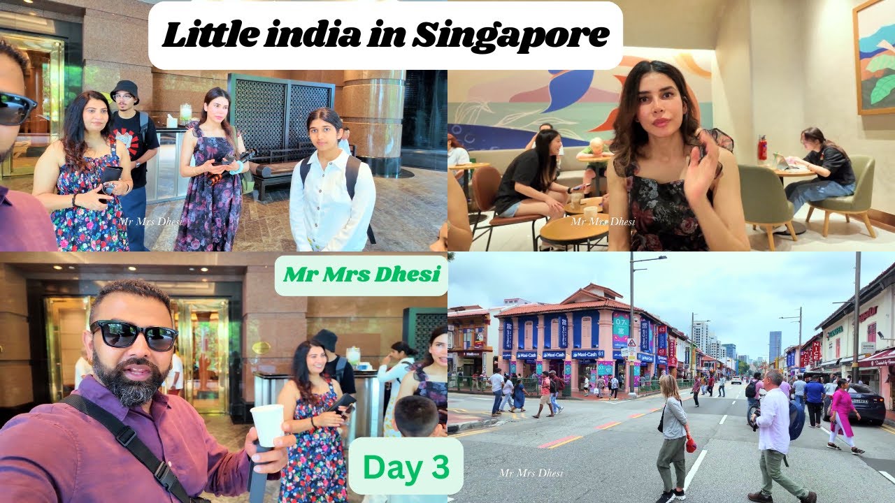 Little india in Singapore | Mr Mrs Dhesi | #comedymovies 
