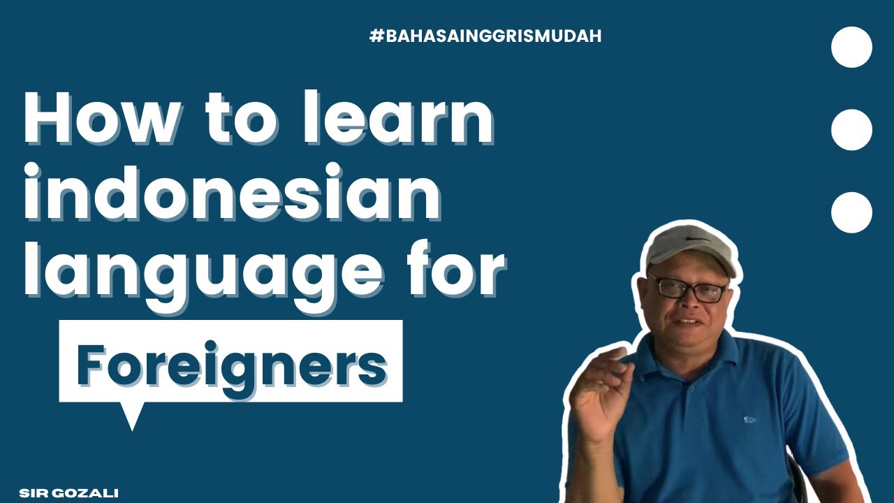 belajar bahasa indonesia untuk orang asing #bahasainggrismudah