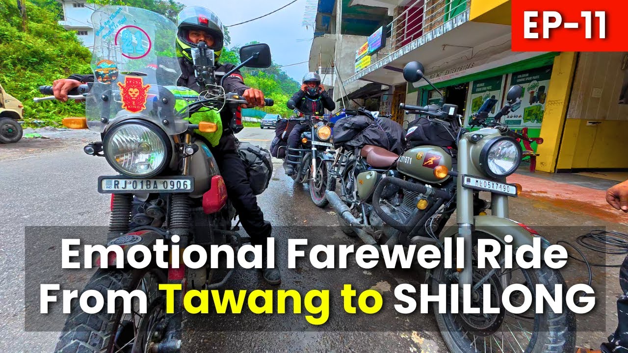 Epic Bike Ride from Dirang to Shillong Ends in Shocking Trouble