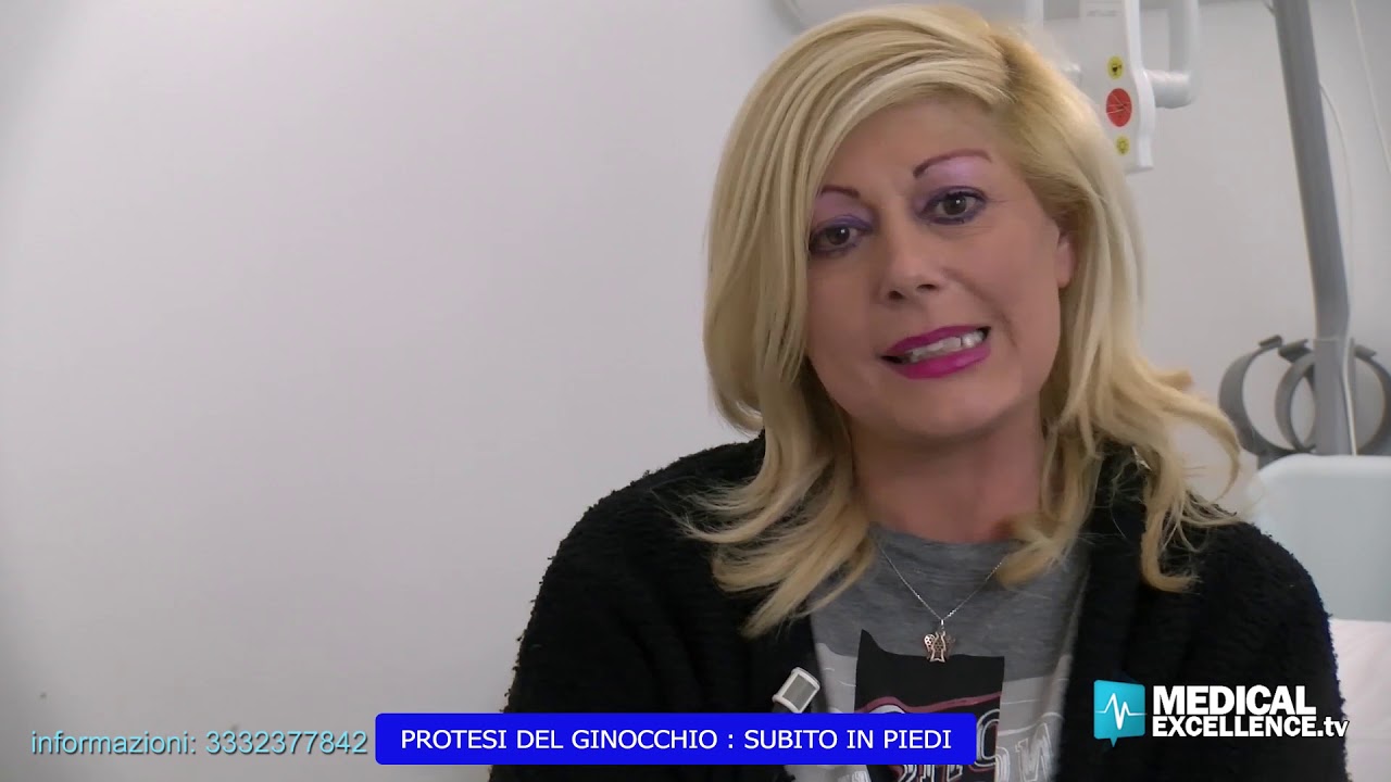 Protesi del ginocchio,subito in piedi dopo l'intervento