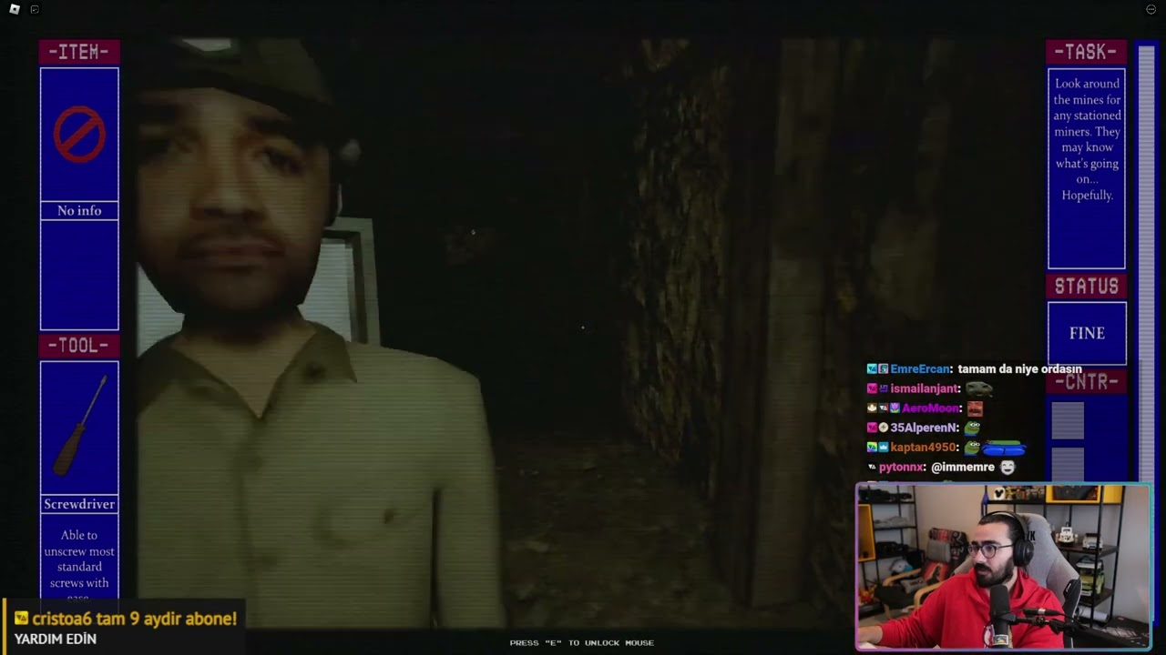 Videoyun Roblox oynuyor (Korku oyunu ve bi' seyler) - 29/05/2023