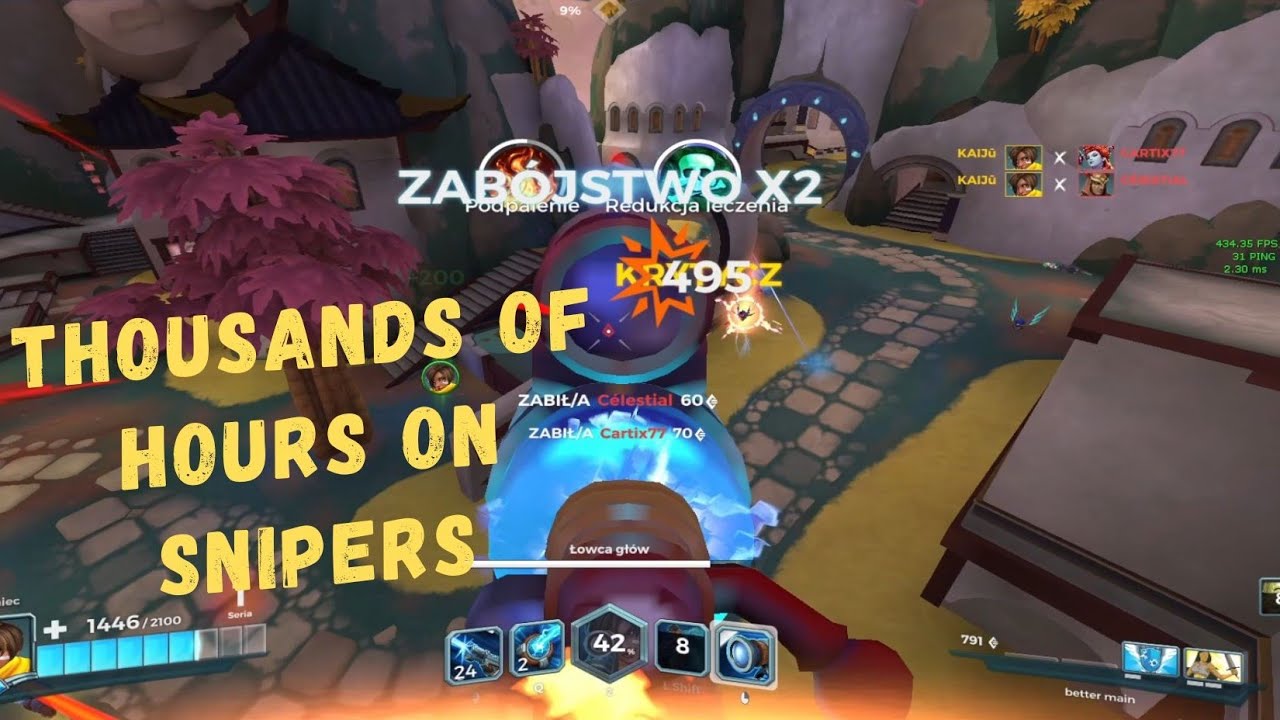 How thousands of hours on snipers looks like in Paladins (Montage)