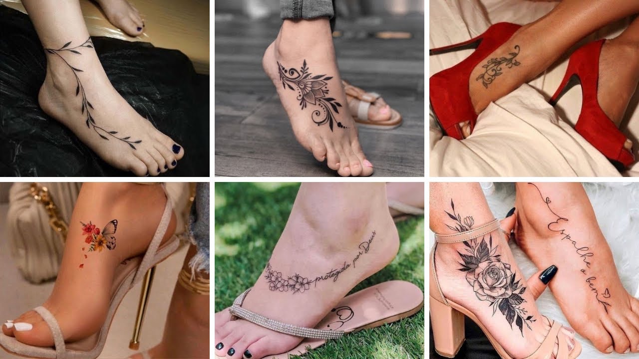 Amazing Feet Tattoo Ideas For Women’s // Latest Feet Tattoo Designs // Blushing Beauty