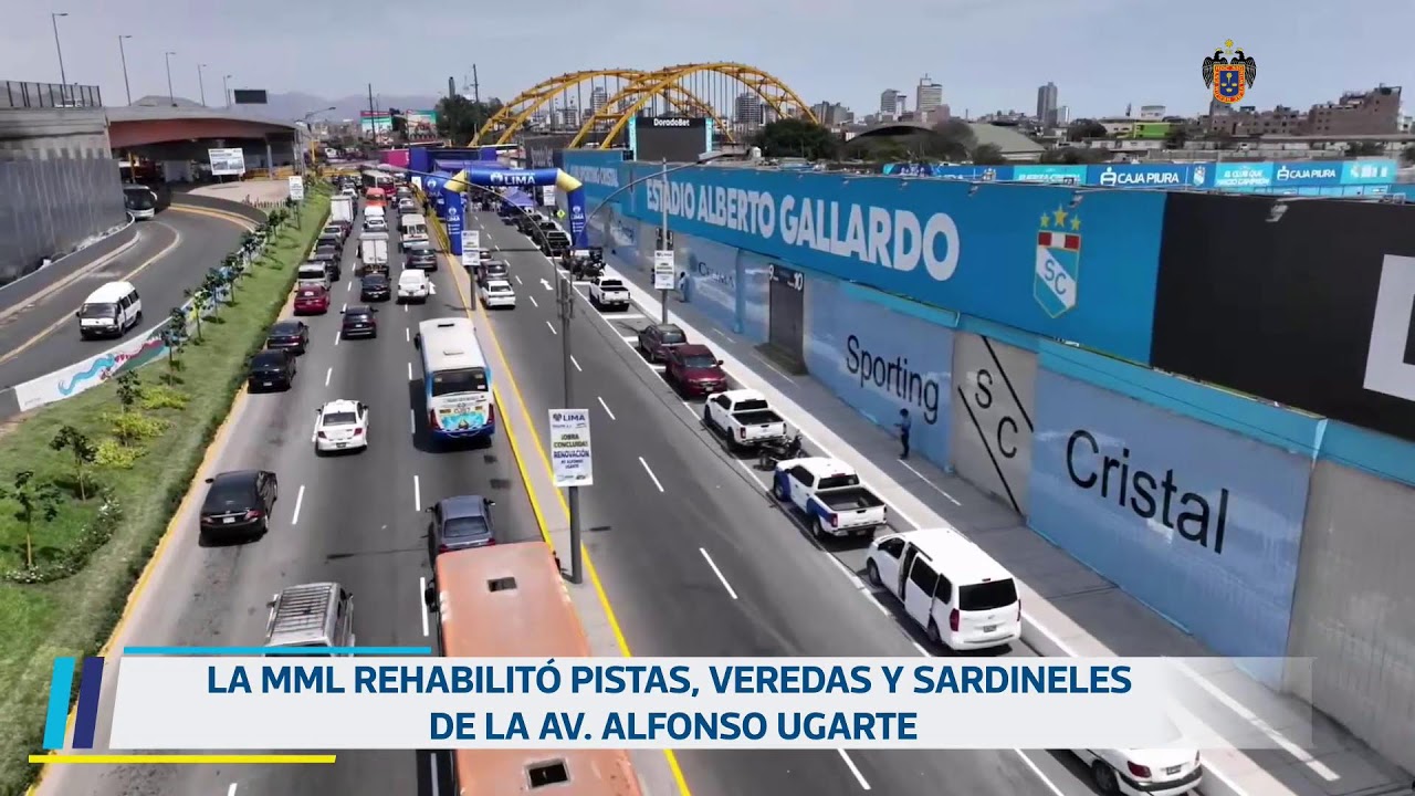 Renovación av. Alfonso Ugarte. 21 de febrero.