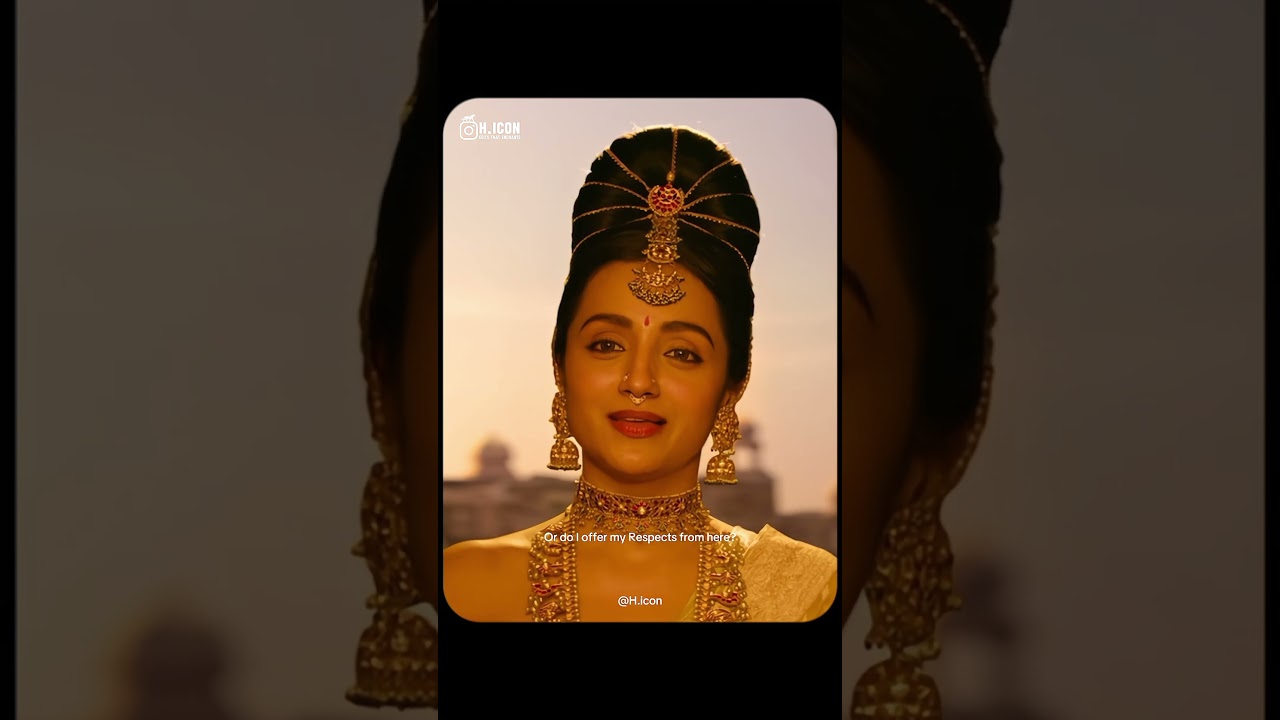Ponniyin Selvan is a Chess Game between Kundavai & Nandini ⚔️♥️ #ponniyinselvan #maniratnam