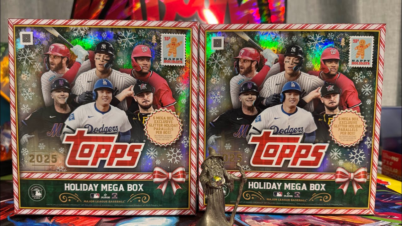 More Topps Holiday Mega boxes x2. Let’s RiP !i! 