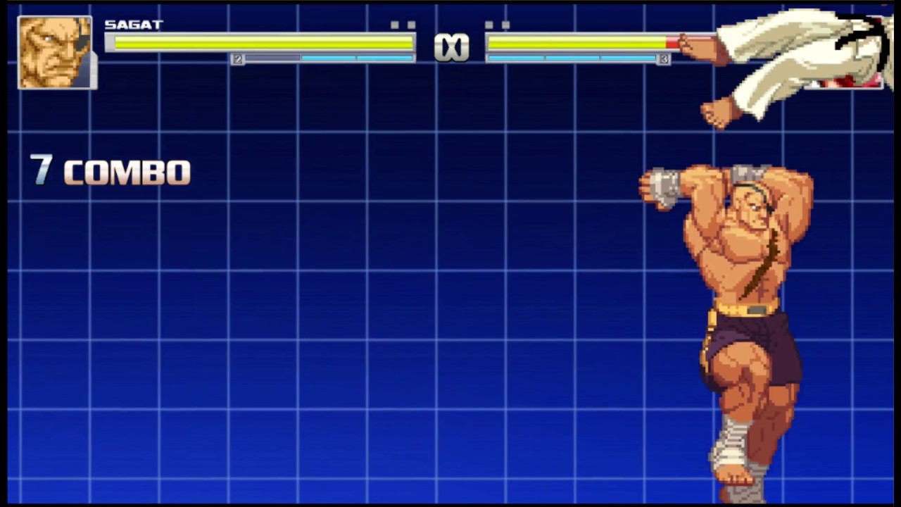 CVTW2 Beta Sagat EX tiger