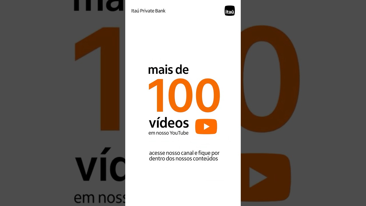 Mais de 100 v&iacute;deos | Ita&uacute; Private Bank