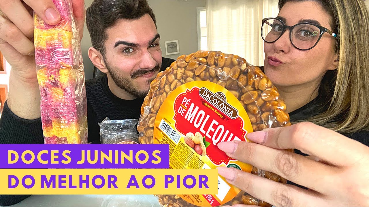 Provando DOCES JUNINOS | Qual o PIOR? E qual o MELHOR?