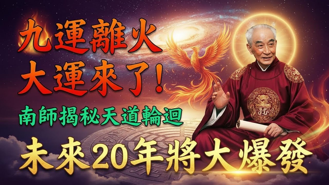 九運離火大運來了！南師揭秘天道輪迴：未來20年，虛擬、文化、精神屬性將迎來大爆發。#南懷瑾 #南懷瑾智慧 #南師 #國學大師 #21世紀預言 #中國文化 #中華文化復興 #西方文明 #三元九運
