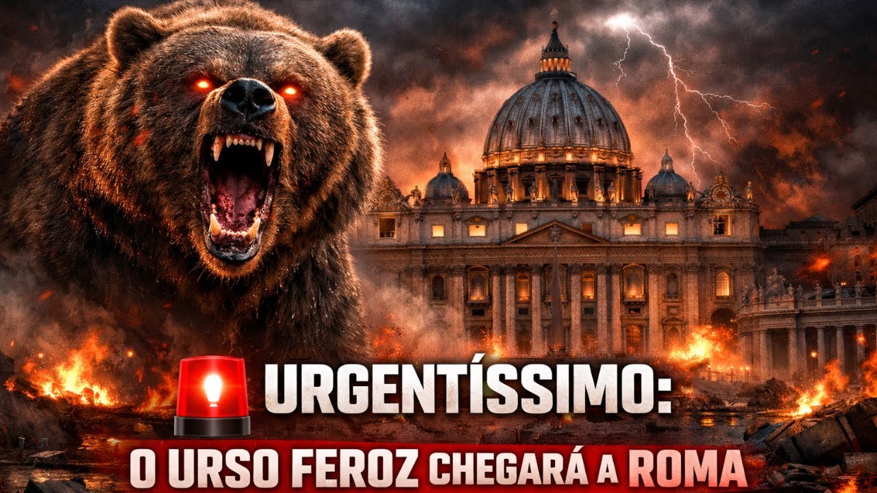 URGENT&Iacute;SSIMO: O URSO FEROZ CHEGAR&Aacute; A ROMA