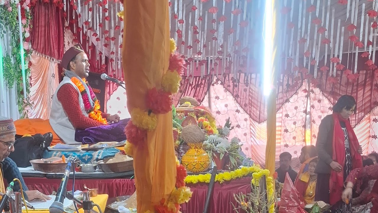 देबी भागवत  कथा।र ई मंदिर  मै पांचवा  दिन #go live 🙏🙏