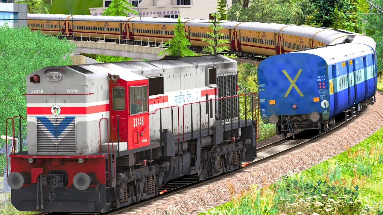 WDM3D UNABLE TO CLIMB WDM3D BANKER ATTACH | BUMPY RAILROAD | Train Simulator | Railwork | NTG GAMING