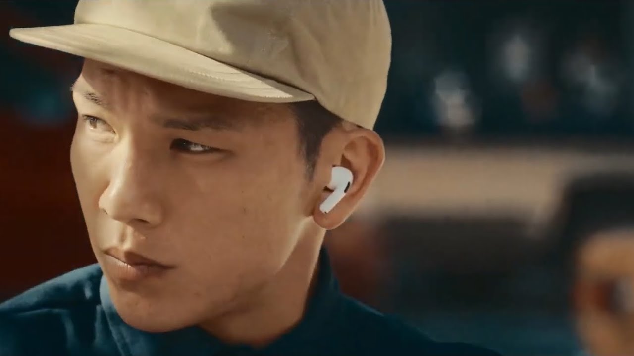 Airpod Pro jump , apple commercial fallin apart song