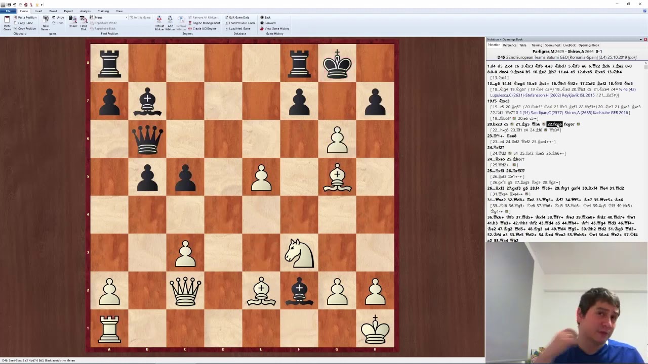 GM Mircea PARLIGRAS - PARTIDE