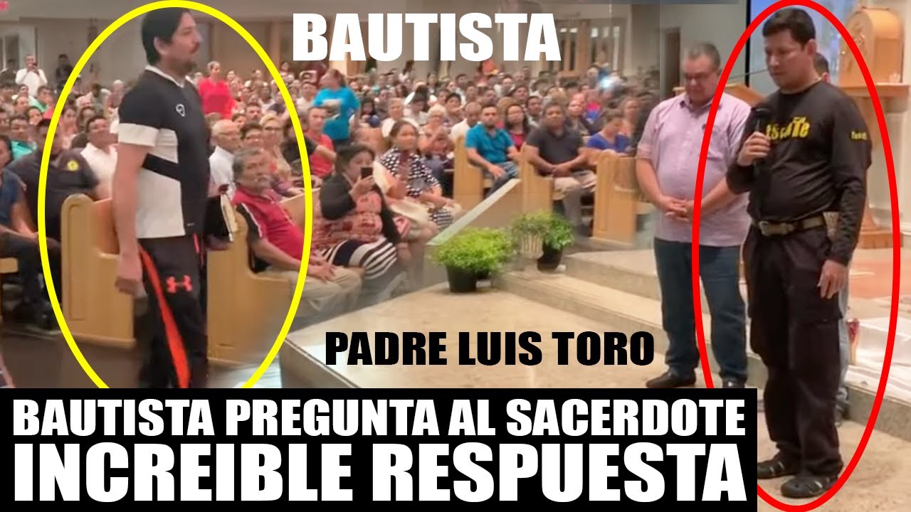 BAUTISTA PREGUNTA A SACERDOTE Y ESTO FUE LO QUE PASO...