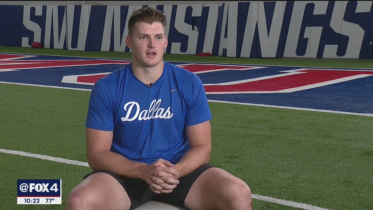 Out of concussion retirement, SMU’s Grant Calcaterra chasing big football dreams