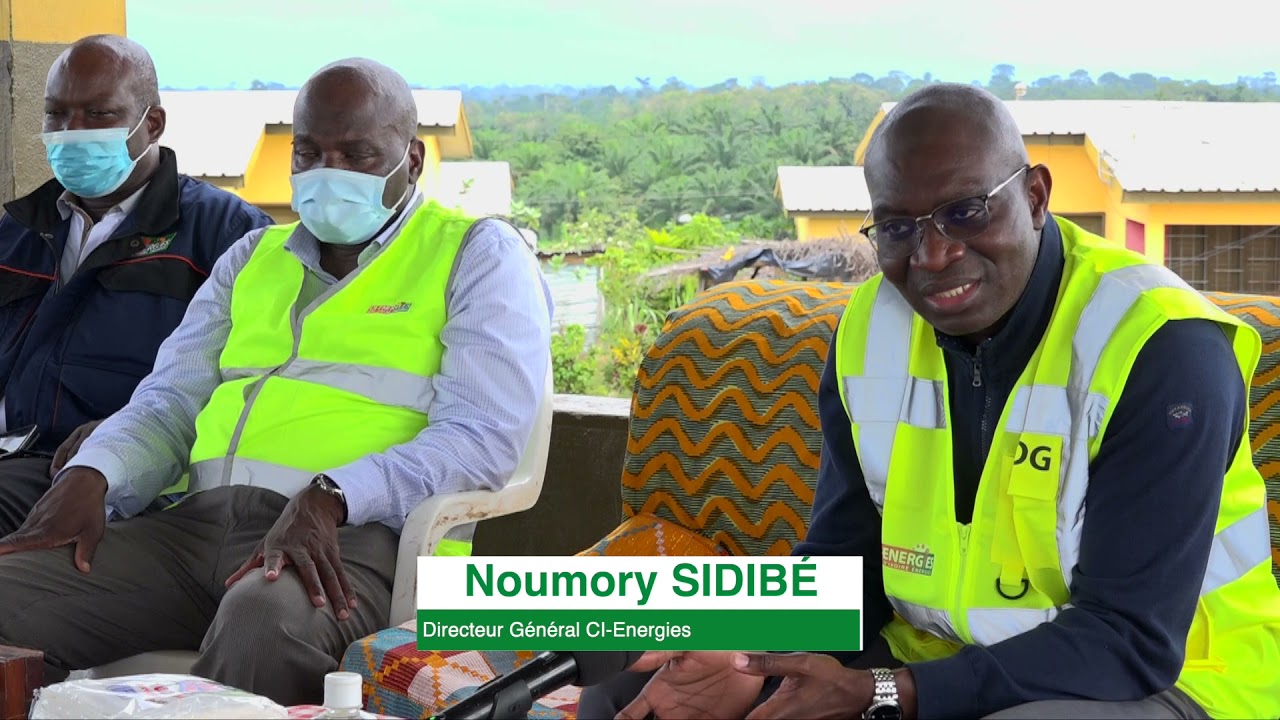 Visite du Directeur Général de CI Energies à Soubré