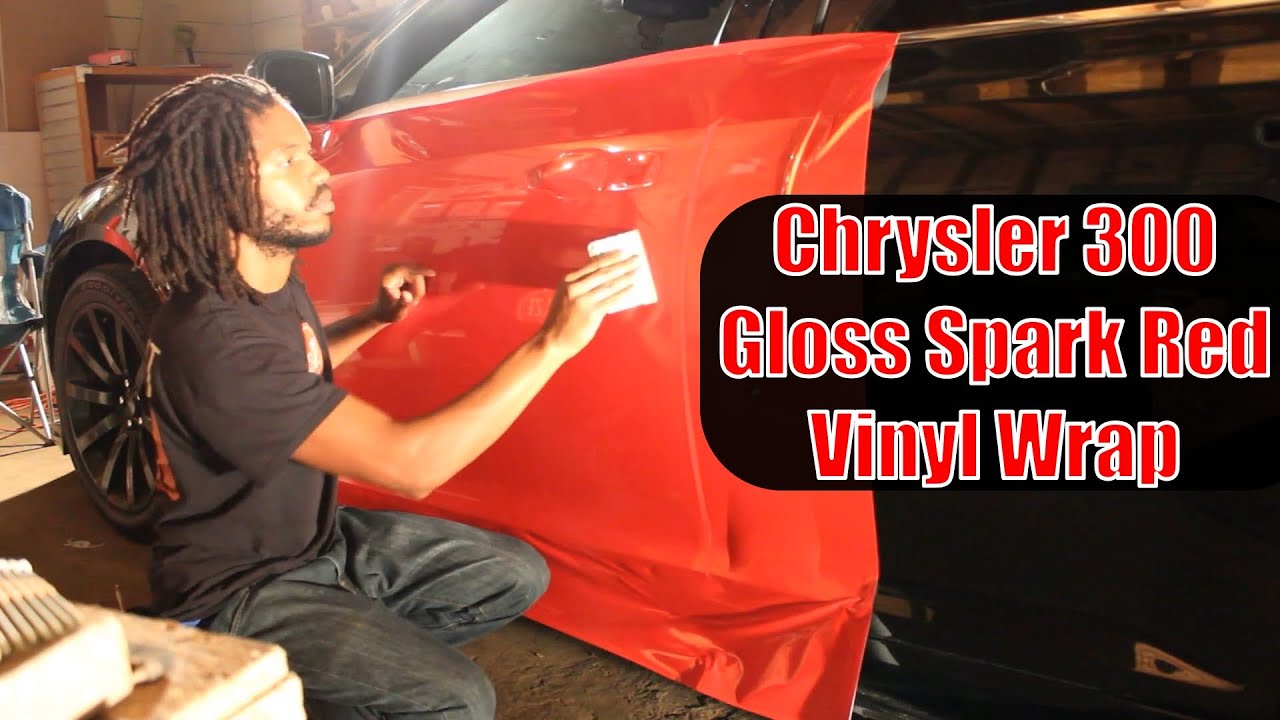 Chrysler 300 Driver Side Vinyl Wrap