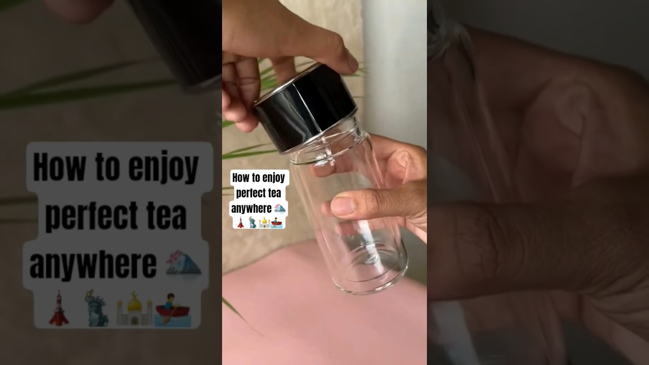 BREWING TEA anywhere -  work, travel, outdoors #shorts