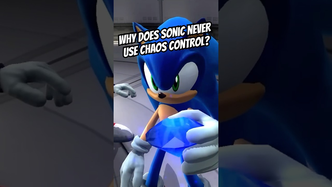 Почему Соник никогда не использует Хаос-контроль? #sonic #sonicthehedgehog #sonicadventure2