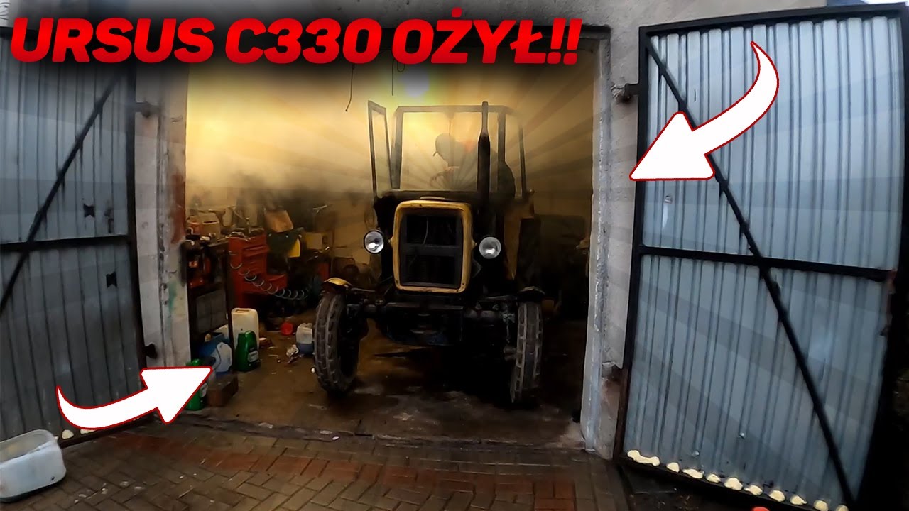 URSUS C330 odpalił, co on tak kopci?!