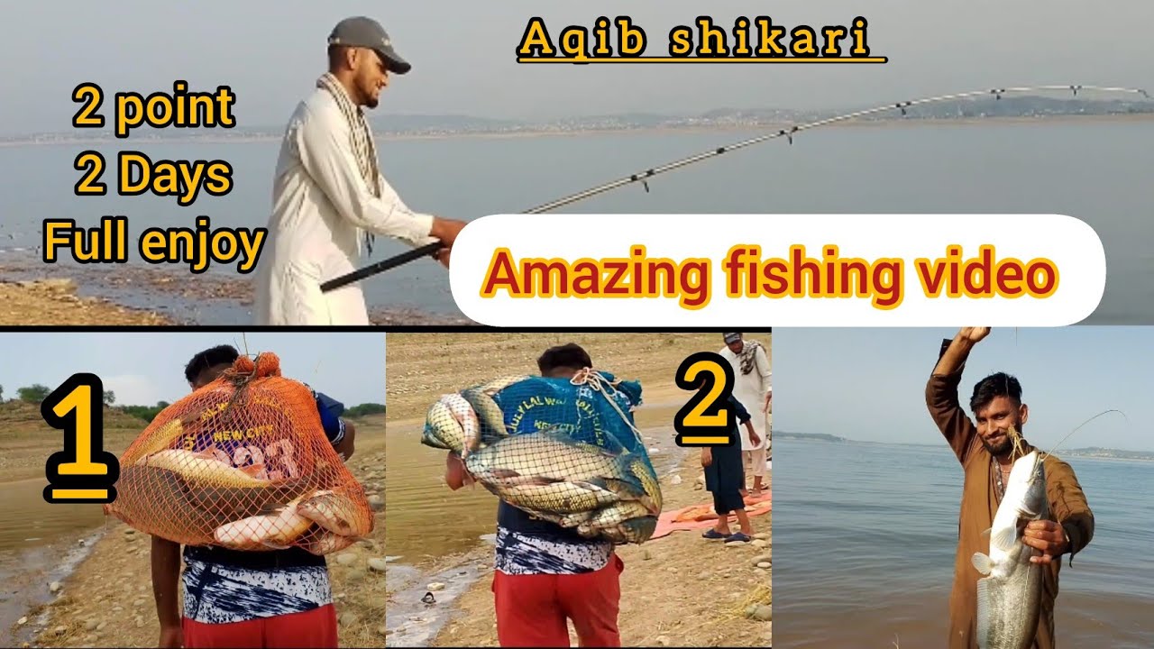 Fishing Trip//2 days on fishing//chakswari Khana Abad point//plack oonah point//☝️