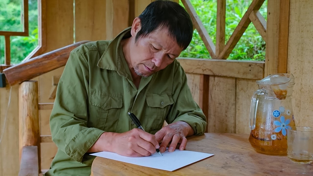 Single Old Man and His Final Message in the Letter | Goodbye everyone