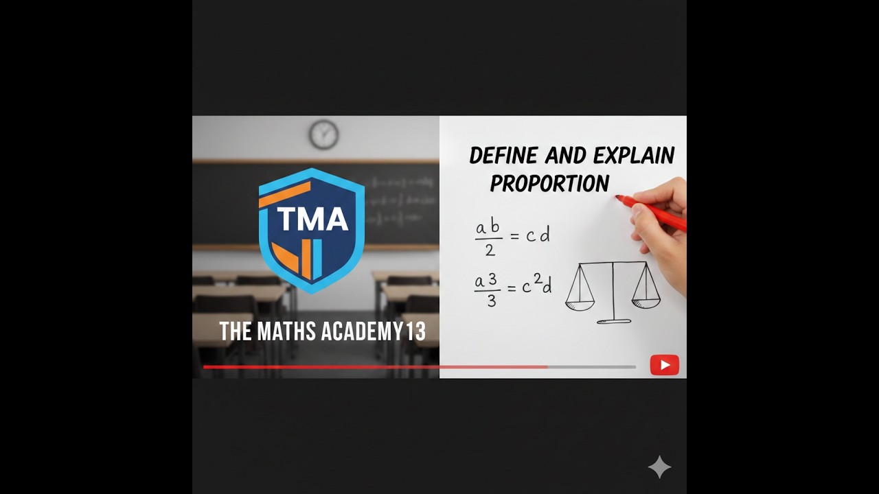 What is proportion? Define proportion.Class10 Maths | Exercise 3.3 