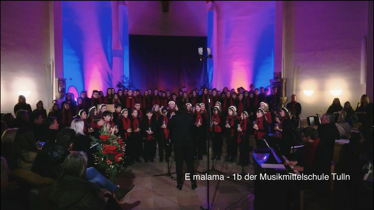 E Malama - 1b der Musikmittelschule Tulln - Adventkonzert 2023
