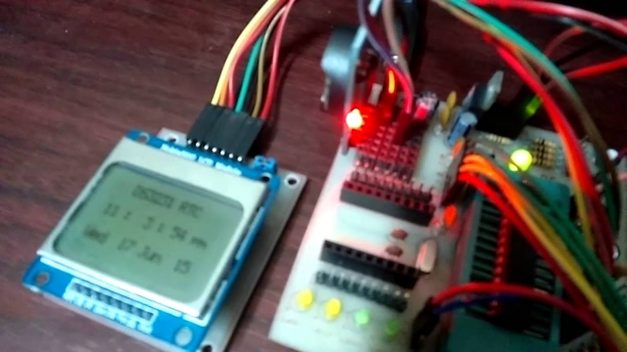 DS3231 RTC with Nokia5110