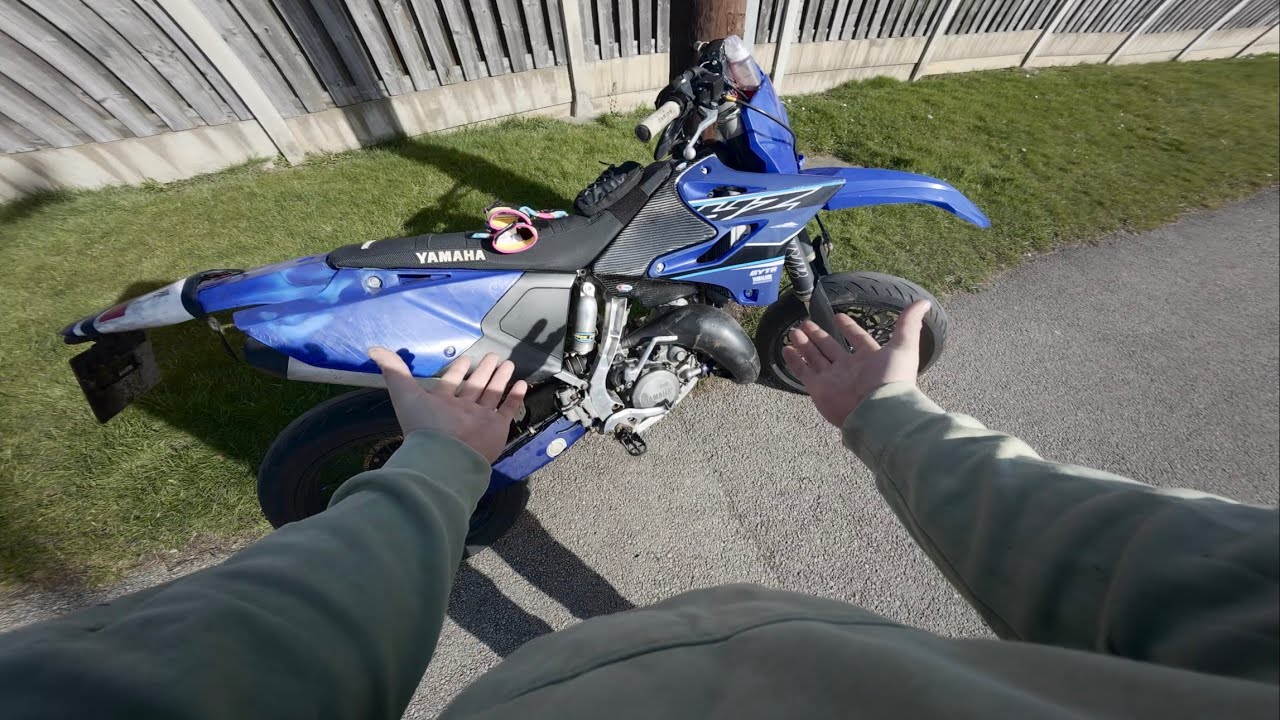 Yz125 supermoto 4k POV ride