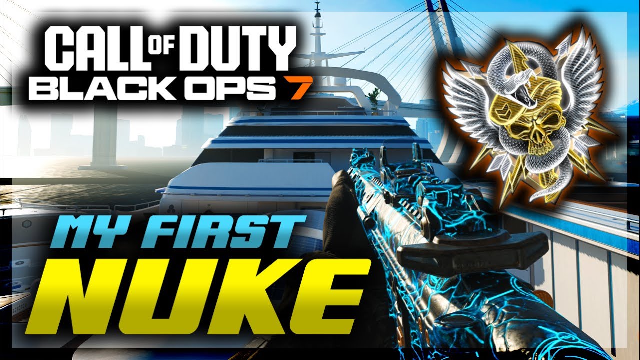 I DROPPED A NUKE IN BLACK OPS 7!