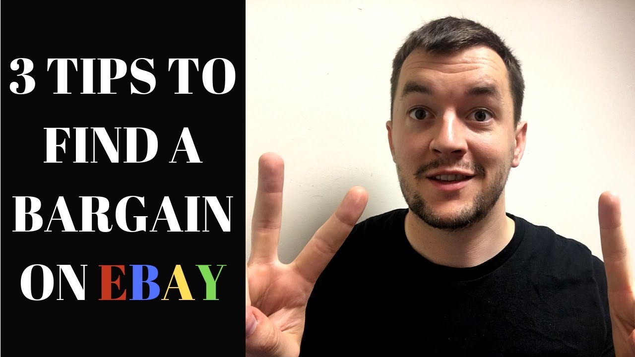 Top 3 Ebay Buying Tips - Find a Bargain on eBay
