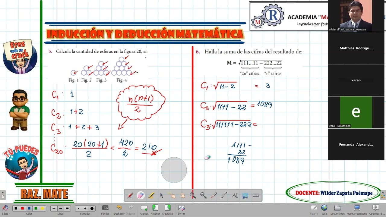 INDUCCIÓN Y DEDUCCIÓN MATEMÁTICA_ACADEMIA MATEMÁTICO RIEMANN