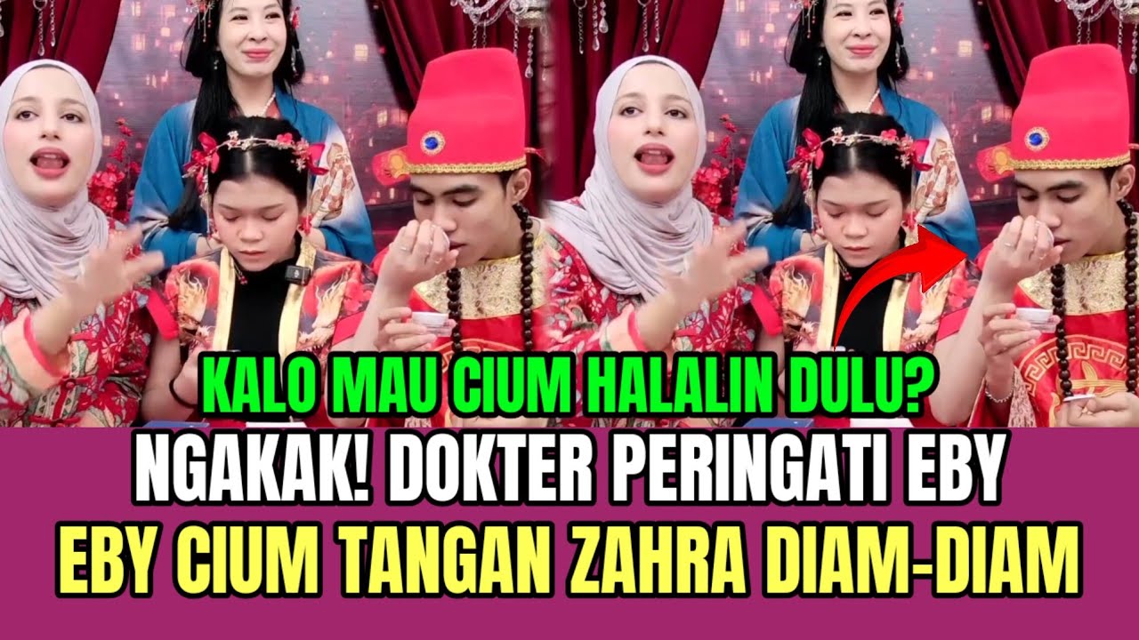 NGAKAK! Dokter Peringati Eby, Eby Cium Tangan Zahra Diam-diam!