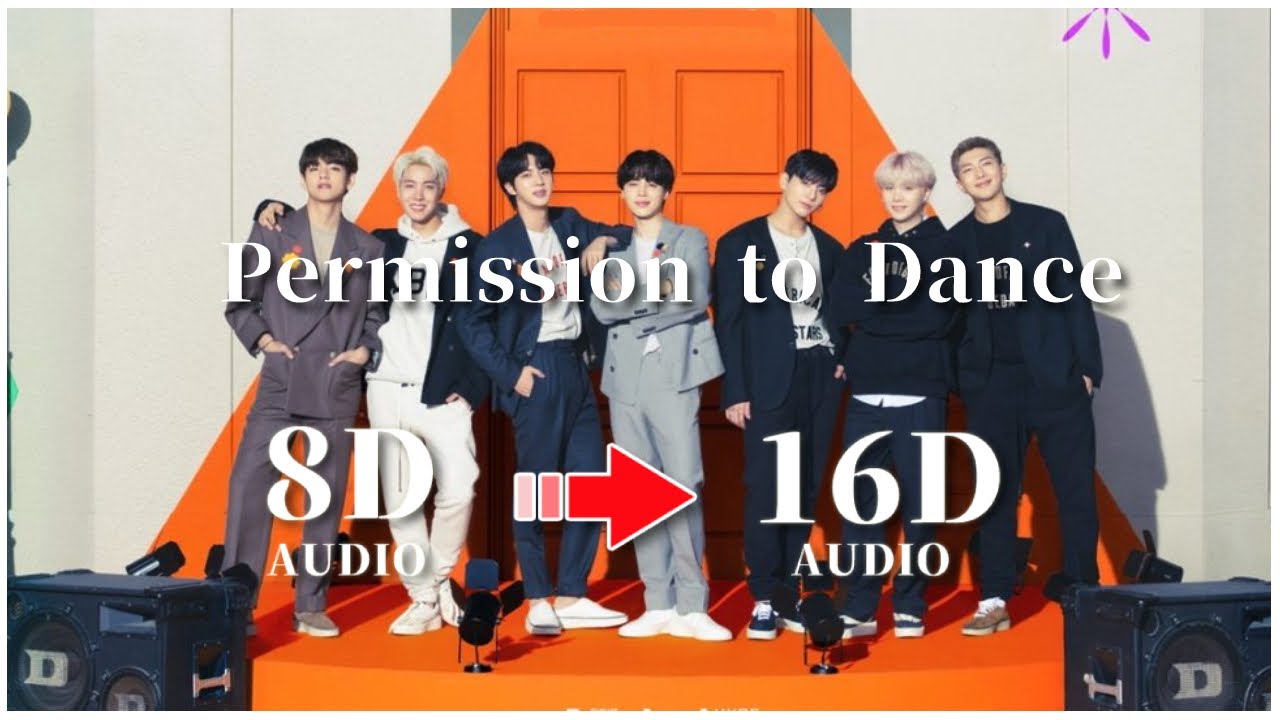 【𝟏𝟔𝐃 𝐀𝐔𝐃𝐈𝐎 】BTS - Permission to Dance ｜イヤホン・ヘッドホン推奨🎧