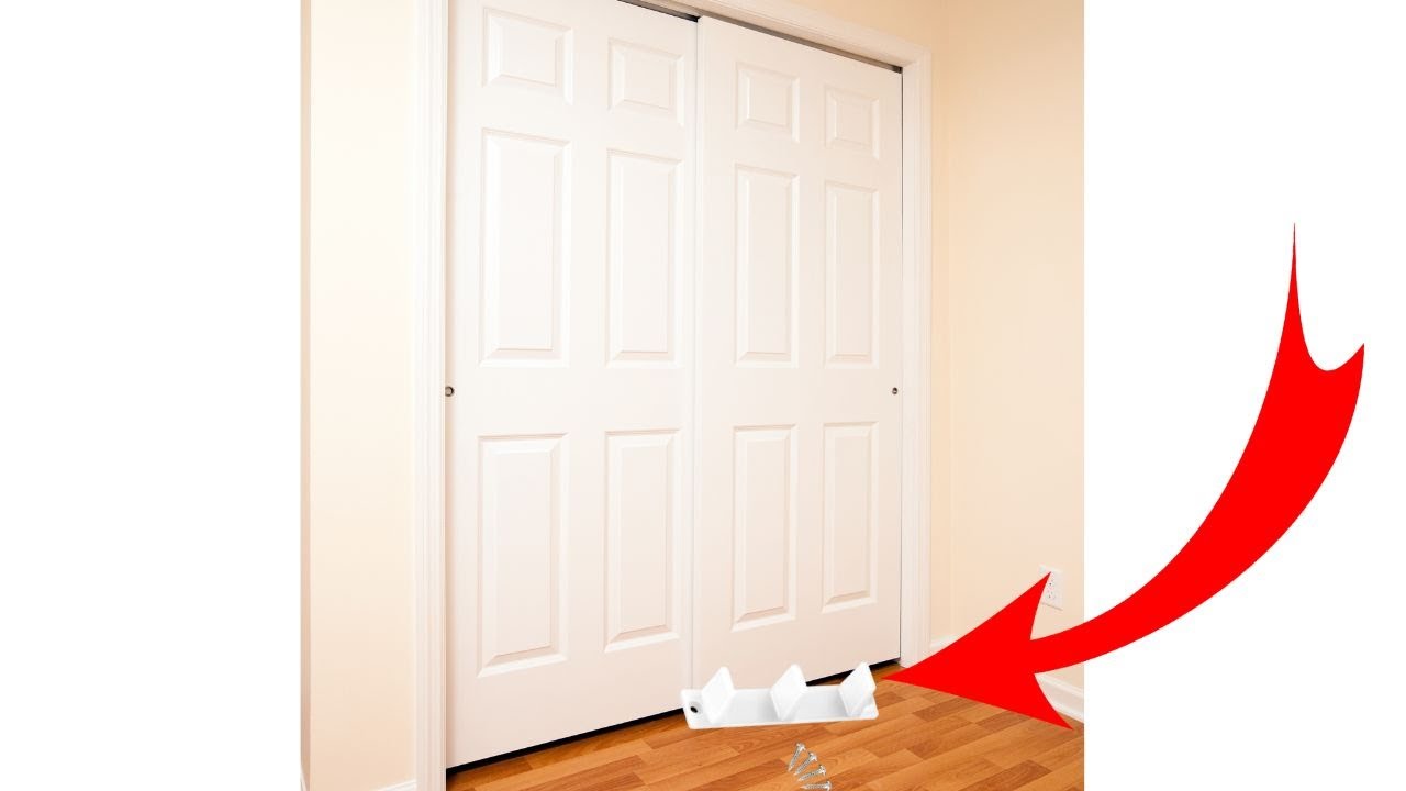 Sliding Closet Door Bottom Guide Plastic Floor Guide Track Review