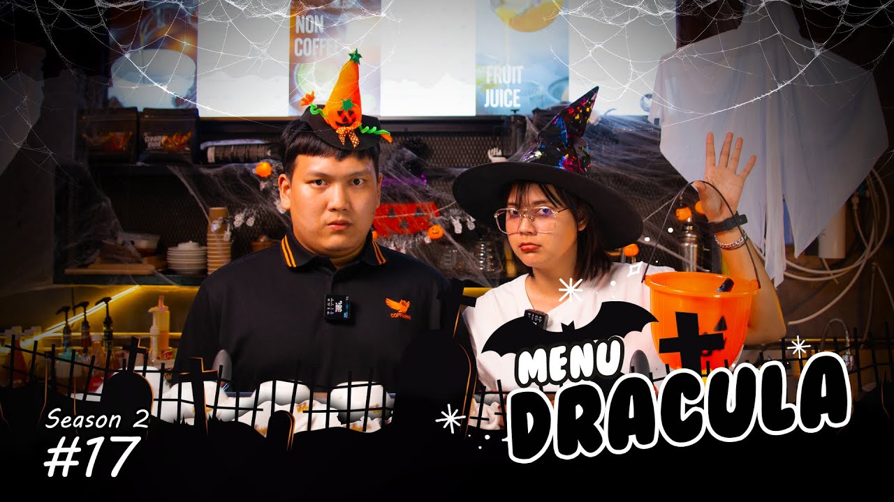 แจกสูตรทำเครื่องในเทศกาลวันฮาโลวีน กับ เมนู DRACULA | เมนูตาโต | Season 2 | EP.17