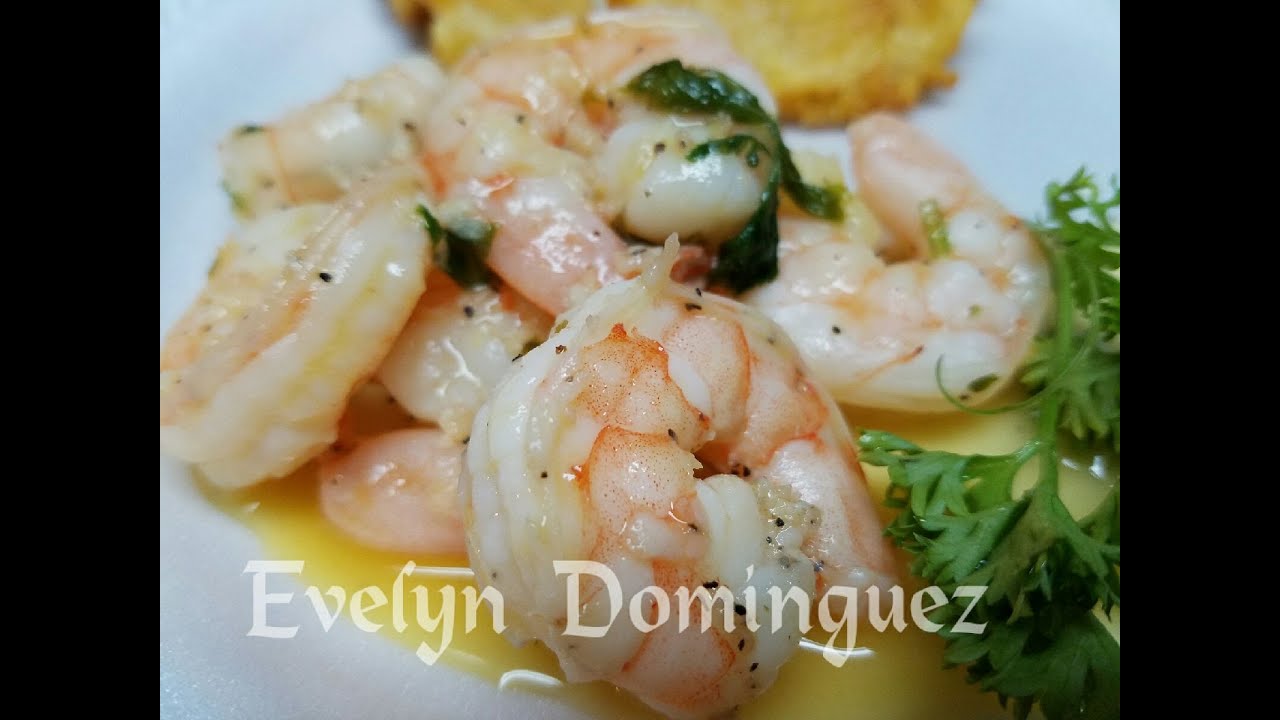 Camarones al ajillo