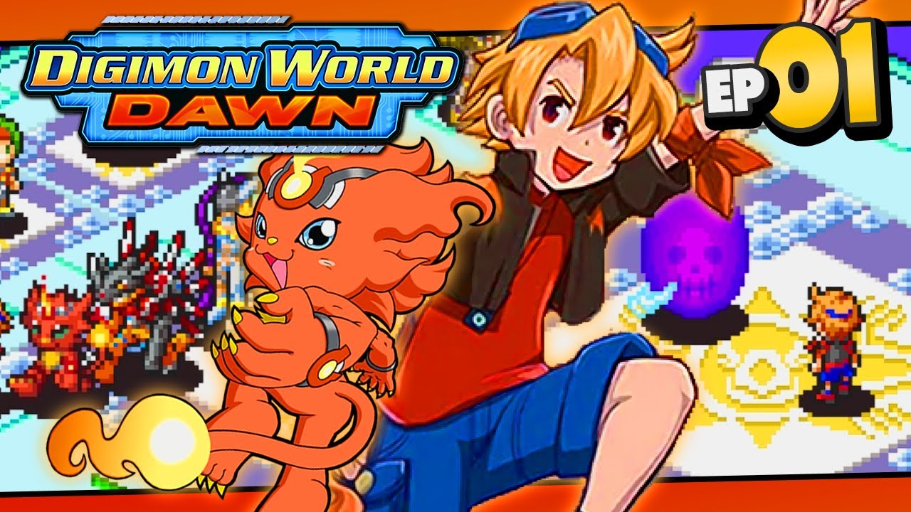 Digimon World Dawn Part 1 A VIRUS ATTACKS! Gameplay Walkthrough
