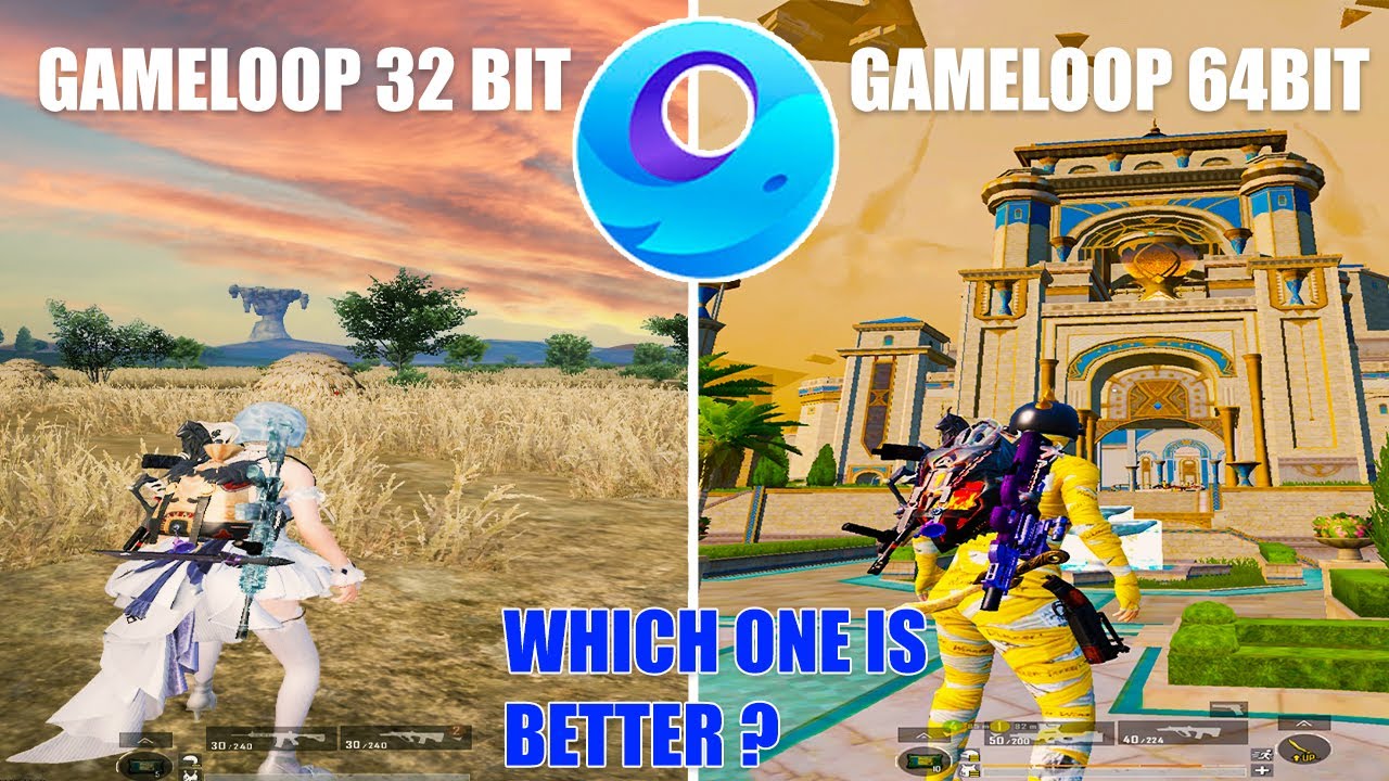 Performance of GAMELOOP 64 Bit Vs 32 Bit - Emulator Gameplay