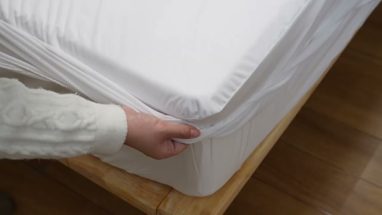 Waterproof Fitted Sheet Mattress Protector: Protect Your Mattress in Style #WaterproofMattressCover