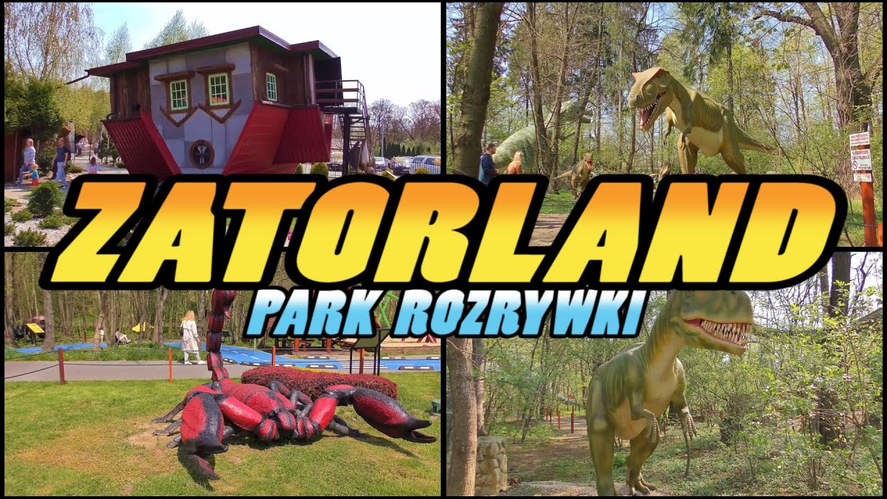 ZATORLAND Park Rozrywki - Zatorland Amusement Park - Zator Poland (4k)
