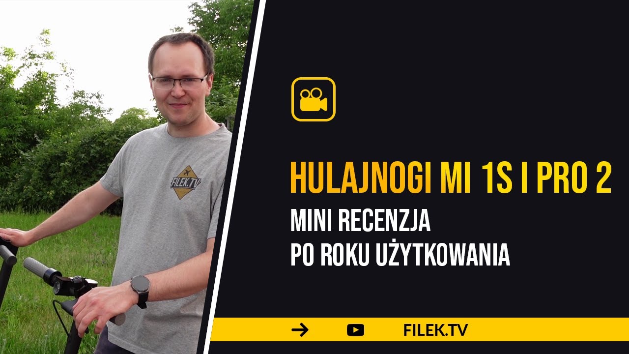 Hulajnoga elektryczna Xiaomi Mi 1S i Mi Pro 2 - mini recenzja po roku użytkowania