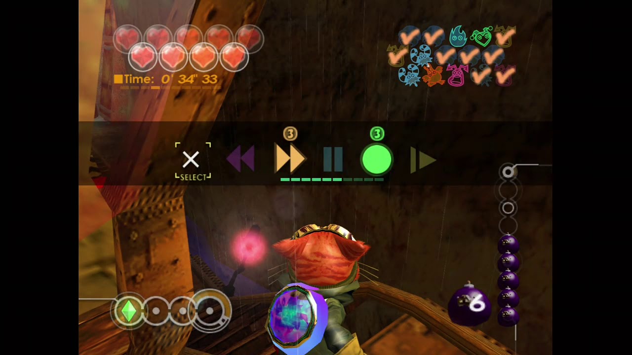 Blinx the Time Sweeper: Mine of Precious Moments Stage 2 in 1:06.53 (All Medals)